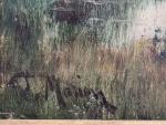 L. MARION (XIX-XXème)
Paysage à l'étang
Paire d'huiles sur panneau signées chacune...