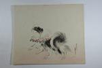 BIGOT (G.). Croquis japonais. Tokio, 1886. In-folio, 29 planches et...