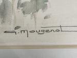 Georges MOUGENOT (XXème)
Bord de Loire à Drain
Aquarelle signée en bas...