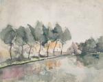 Georges CRETEN [belge] (1887-1966)
Paysage
Aquarelle signée en bas à gauche
27 x...